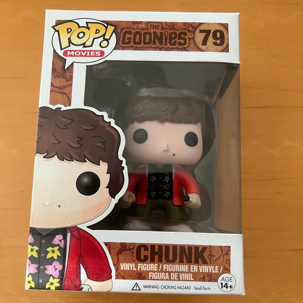 Funko Pop Chunk from The Goonies #79 Collectible Figurine